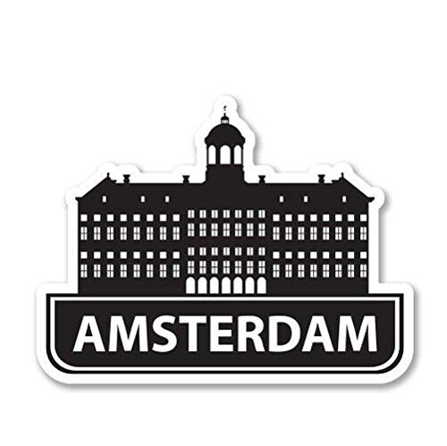 15cm! Klebe-Folie Wetterfest Made-IN-Germany Amsterdam L1925 UV&Waschanlagenfest Auto-Aufkleber Sticker Decal 15cm! Klebe-Folie Wetterfest Made-IN-Germany Amsterdam L1925 UV&Waschanlagenfest Auto-Aufkleber Sticker Decal von Sticker-Designs