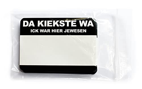 DA KIEKSTE WA - ick war hier jewesen... Stickerpack von Sticker-Ticker.de