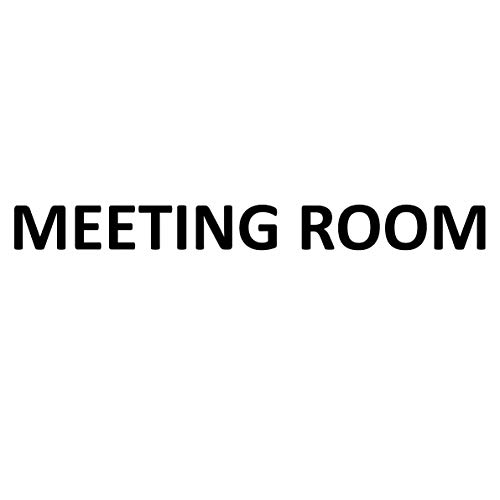 Aufkleber - MEETING ROOM Türaufkleber Hinweisschild Sticker Größe 30 cm breit von Stickerworld24