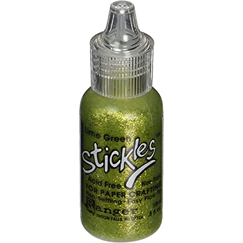 Ranger Stickles Glitter Glues Industries 1829 Stickles, Limettengrün von Ranger