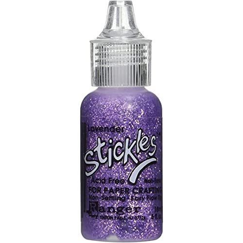 Stickles Glitter Klebstoffen Ranger Industries 1843 Stickles, Lavendel von Ranger