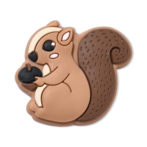 Stiesy Eichhörnchen-Silikonperlen für Schlüsselanhänger, Schmuckherstellung, niedliche Tier-Abstandshalter, Bastelzubehör, Silikonperlen für Perlen, Stifte, Armbänder, Halsketten, Schmuckherstellung, Stiesy Eichhörnchen-Silikonperlen für Schlüsselanhänger, Schmuckherstellung, niedliche Tier-Abstandshalter, Bastelzubehör, Silikonperlen für Perlen, Stifte, Armbänder, Halsketten, Schmuckherstellung, von Stiesy