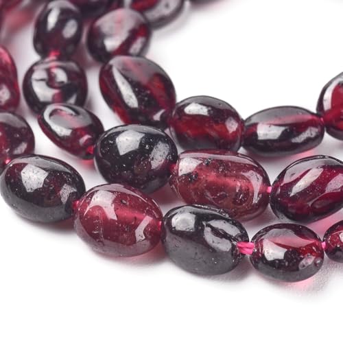 Stiesy Natürliche Granatperlen, Edelsteinperle, 5–10 mm, unregelmäßige Nuggets, violette Trommelsteinperlen, Großpackung für Schmuckherstellung, DIY, Armband, Basteln Stiesy Natürliche Granatperlen, Edelsteinperle, 5–10 mm, unregelmäßige Nuggets, violette Trommelsteinperlen, Großpackung für Schmuckherstellung, DIY, Armband, Basteln von Stiesy