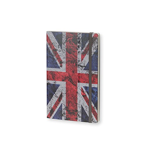 Stifflex Premium HISTORICAL NOTES - God save the Queen (UK) Notizbuch / 13 x 21 cm/M A5/ Klassisches Notebook Journal Tagebuch Täglichen Notizblock/Hardcover und Elastisch/FSC Zertifiziert von Stifflexible