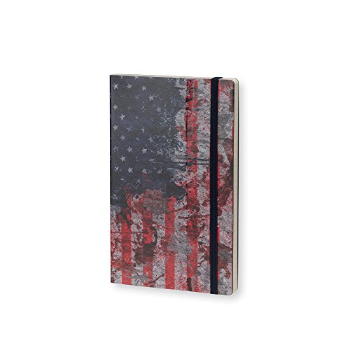 Stifflex Premium HISTORICAL NOTES - I have a dream (USA) / 13 x 21 cm/M A5/ Klassisches Notebook Journal Tagebuch Täglichen Notizblock/Hardcover und Elastisch/FSC Zertifiziert von Stifflexible