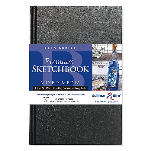 Beta Hardbound Sketchbook 5.5X8.5 by Stillman & Birn von Stillman & Birn