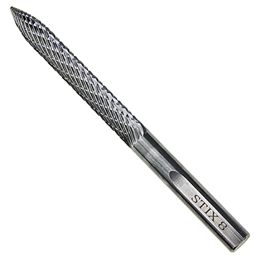 Fräser 8x105mm Carbide Cutter Hartmetallfrässtift Frässtift Reifenreparatur von Stix