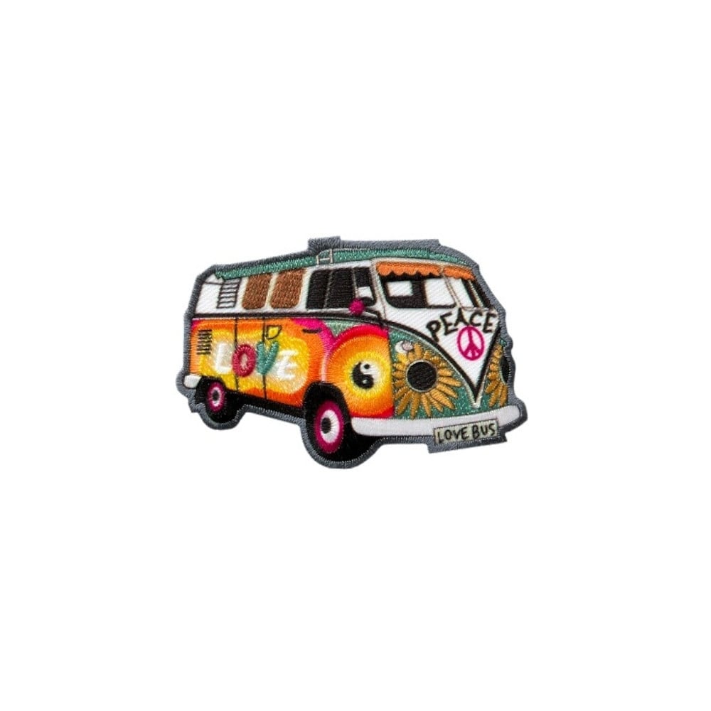 Applikation Hippie Bus von Stoffe Hemmers