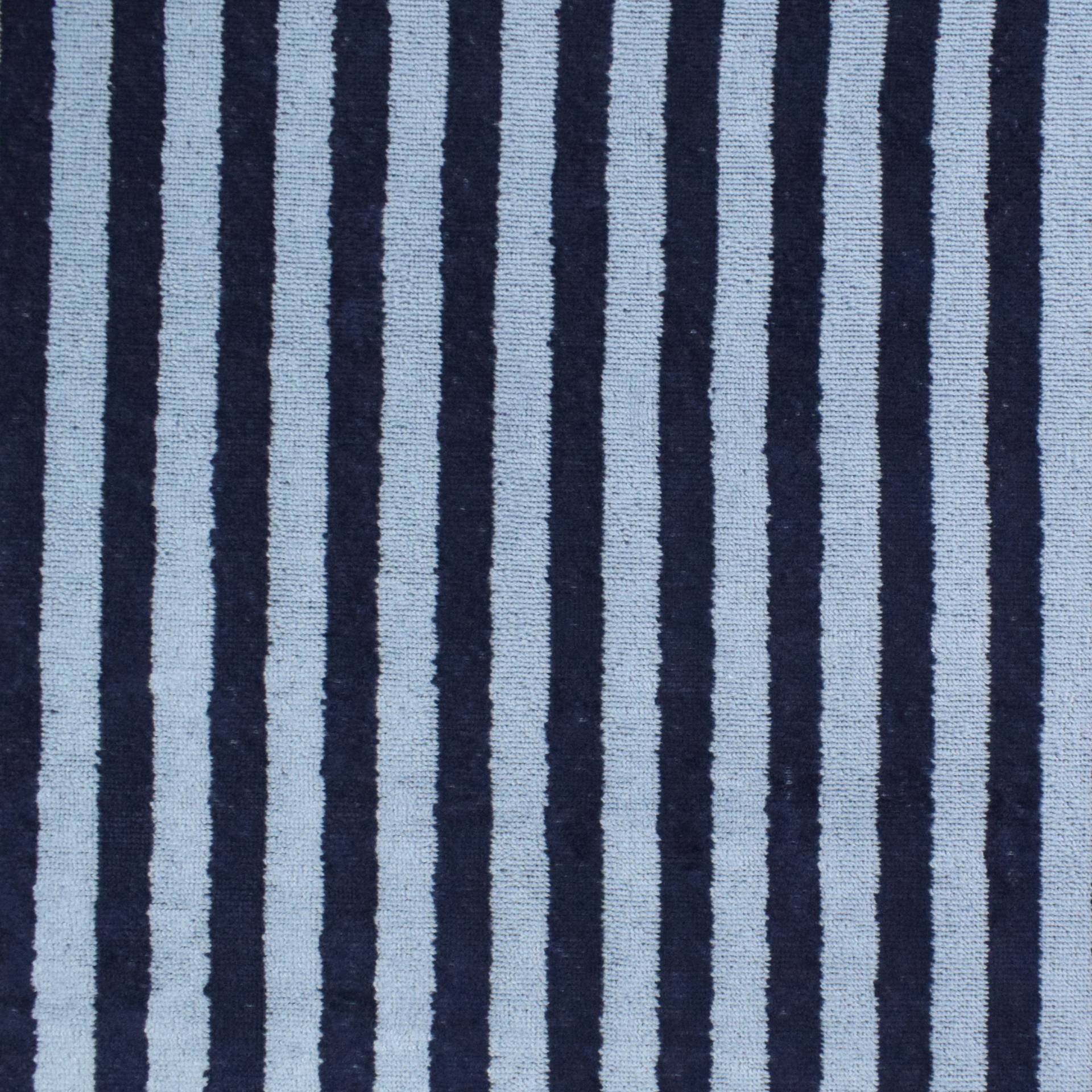 Bambus Frottee Stripes, blau Bambus Frottee Stripes, blau von Stoffe Hemmers