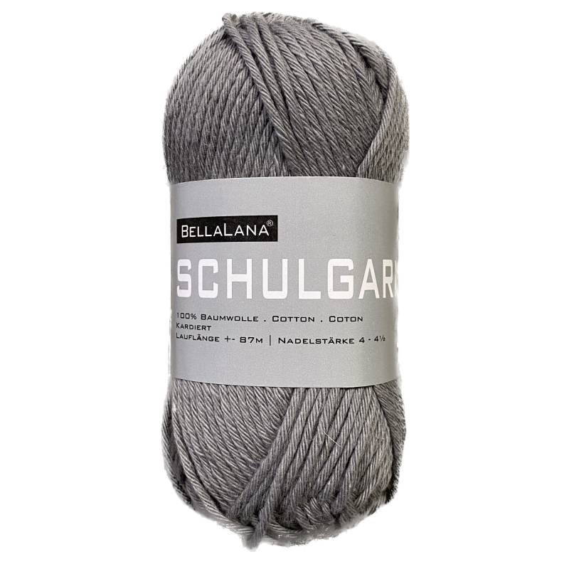 BellaLana Schulgarn 50gr. , grau von Stoffe Hemmers