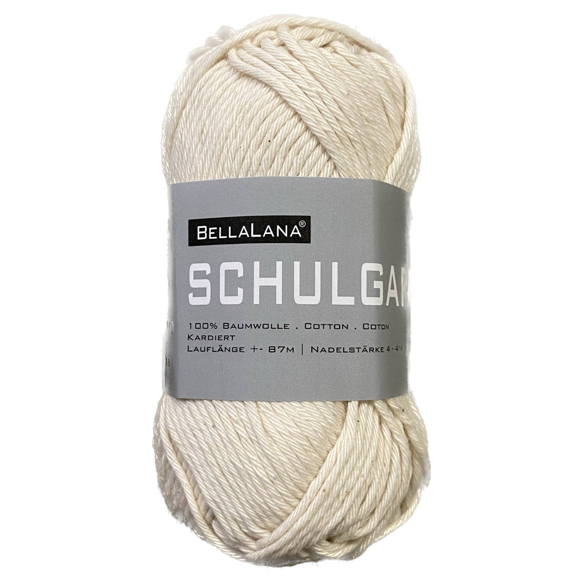 BellaLana Schulgarn 50gr. , natur von Stoffe Hemmers