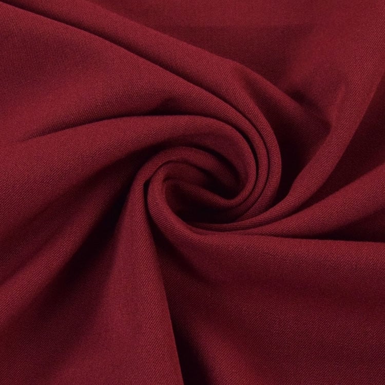 Bi Stretch Gabardine, bordeaux Bi Stretch Gabardine, bordeaux von Stoffe Hemmers
