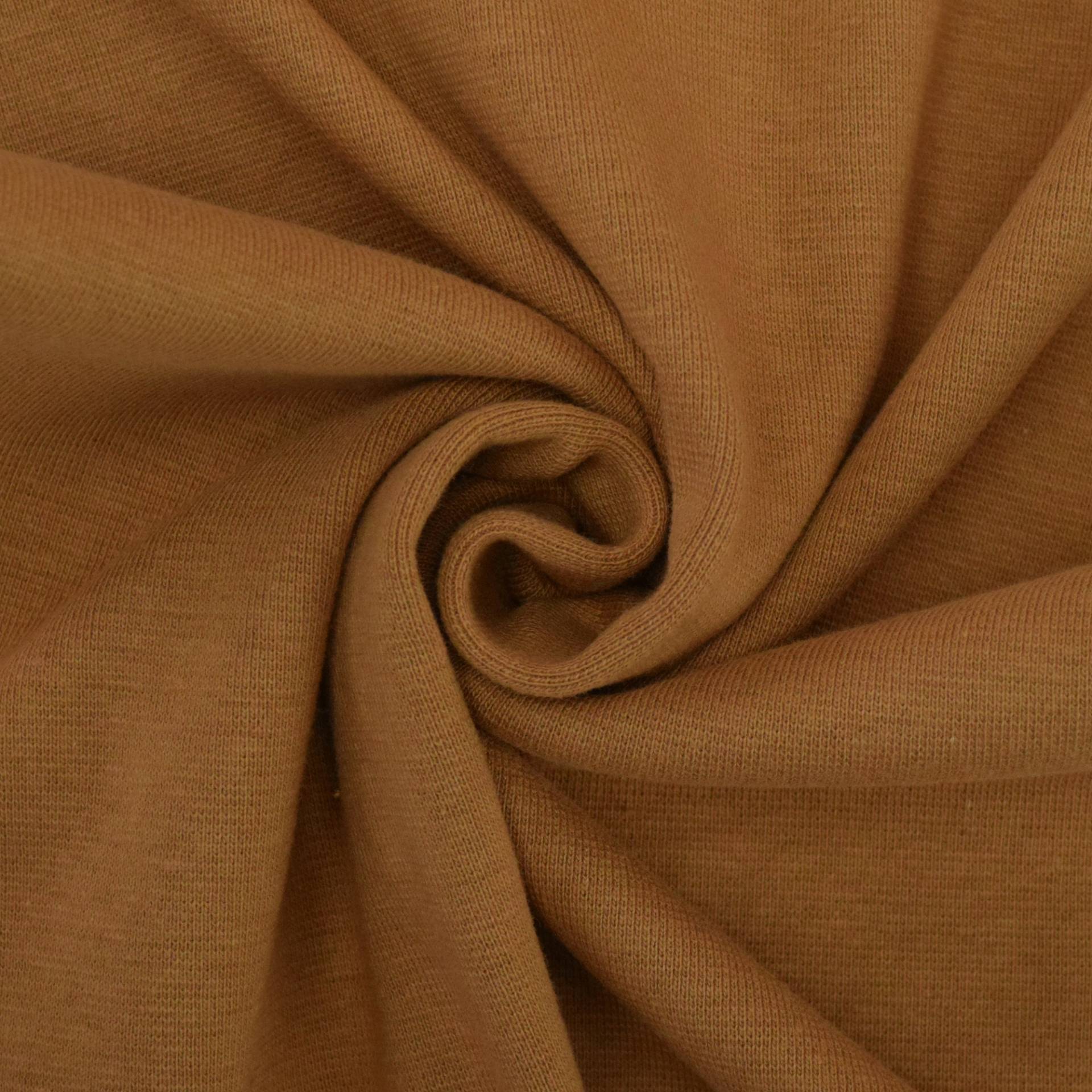 Bündchen glatt, caramel Bündchen glatt, caramel von Stoffe Hemmers