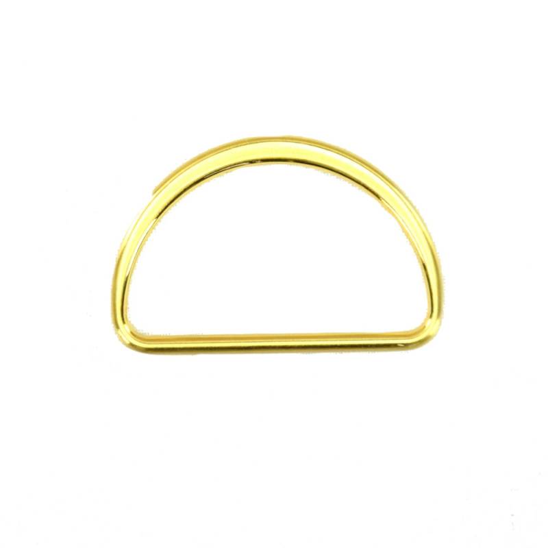 D-Ringe 25 mm, gold von Stoffe Hemmers