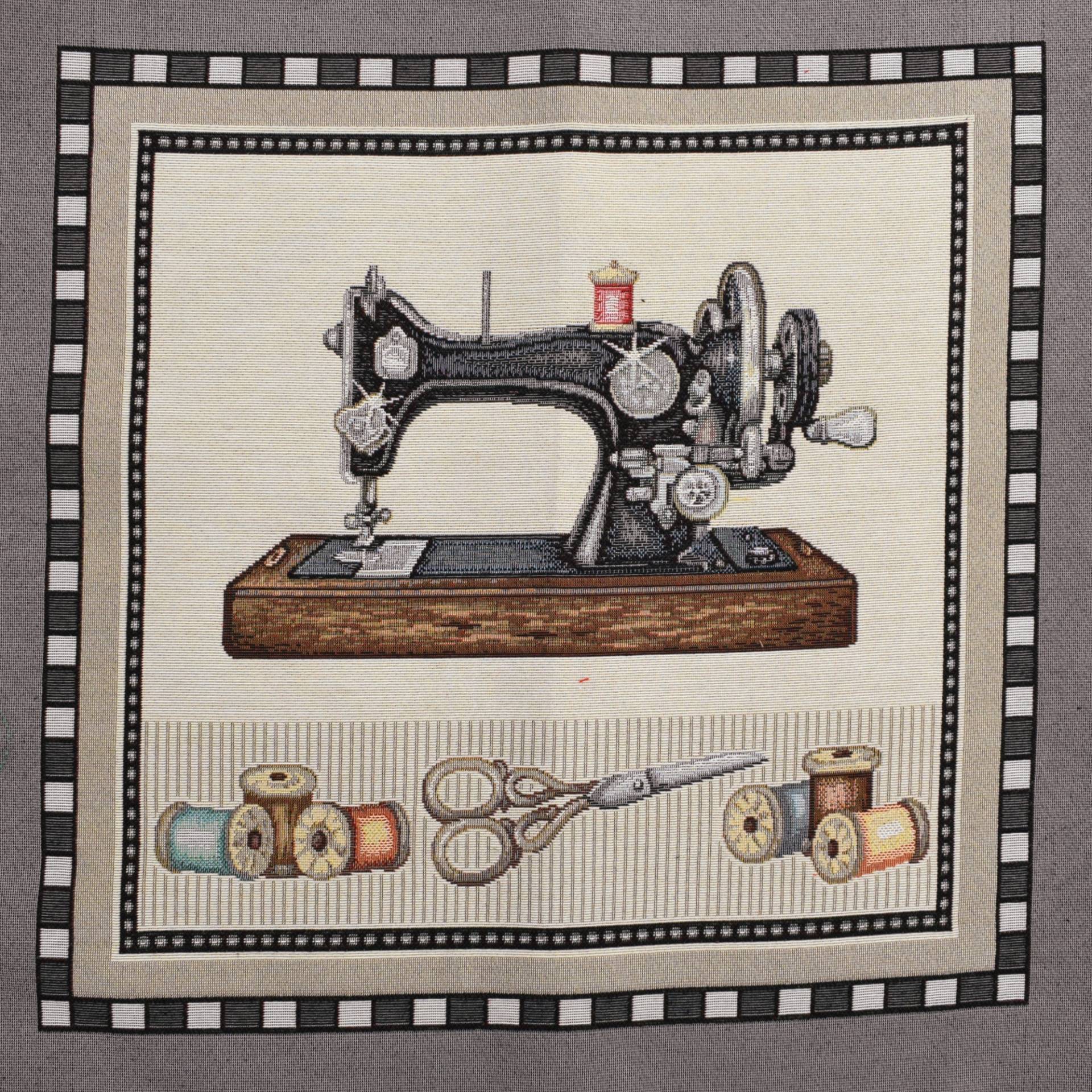 Dekostoff Gobelinstoff Panel Sewing Fun, 46 x 46 cm Dekostoff Gobelinstoff Panel Sewing Fun, 46 x 46 cm von Stoffe Hemmers