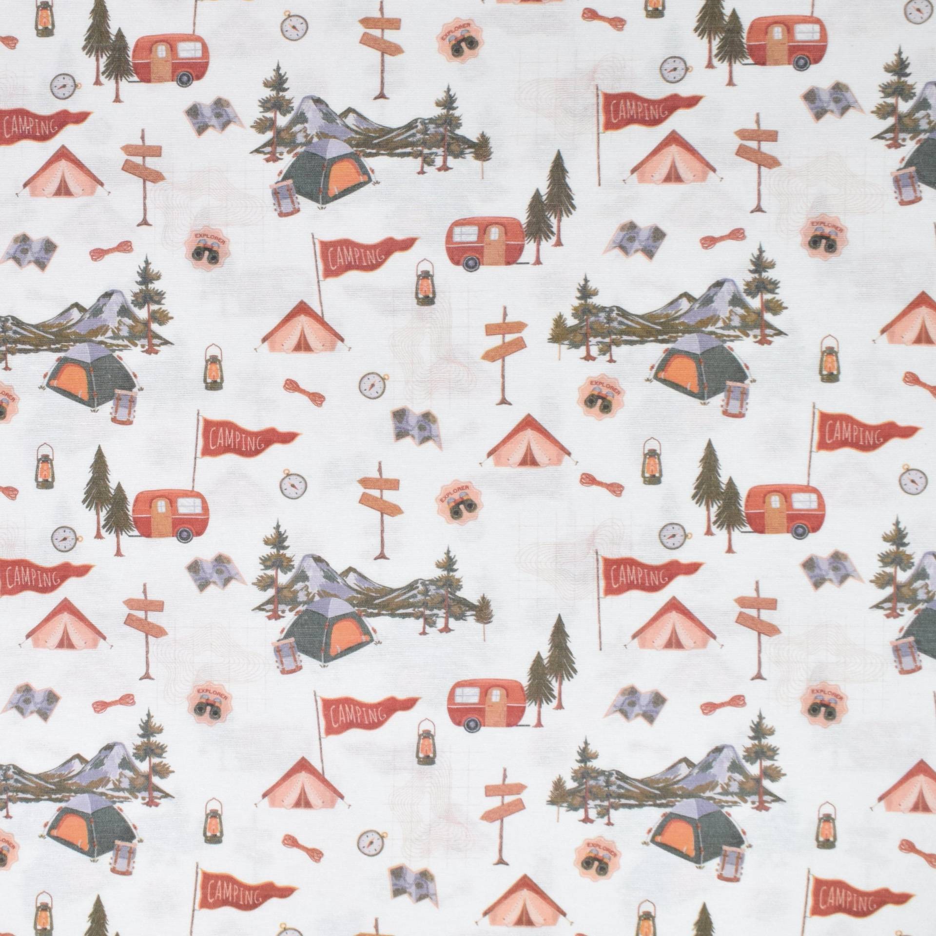 Dekostoff Ottoman Camping, wollweiß Dekostoff Ottoman Camping, wollweiß von Stoffe Hemmers