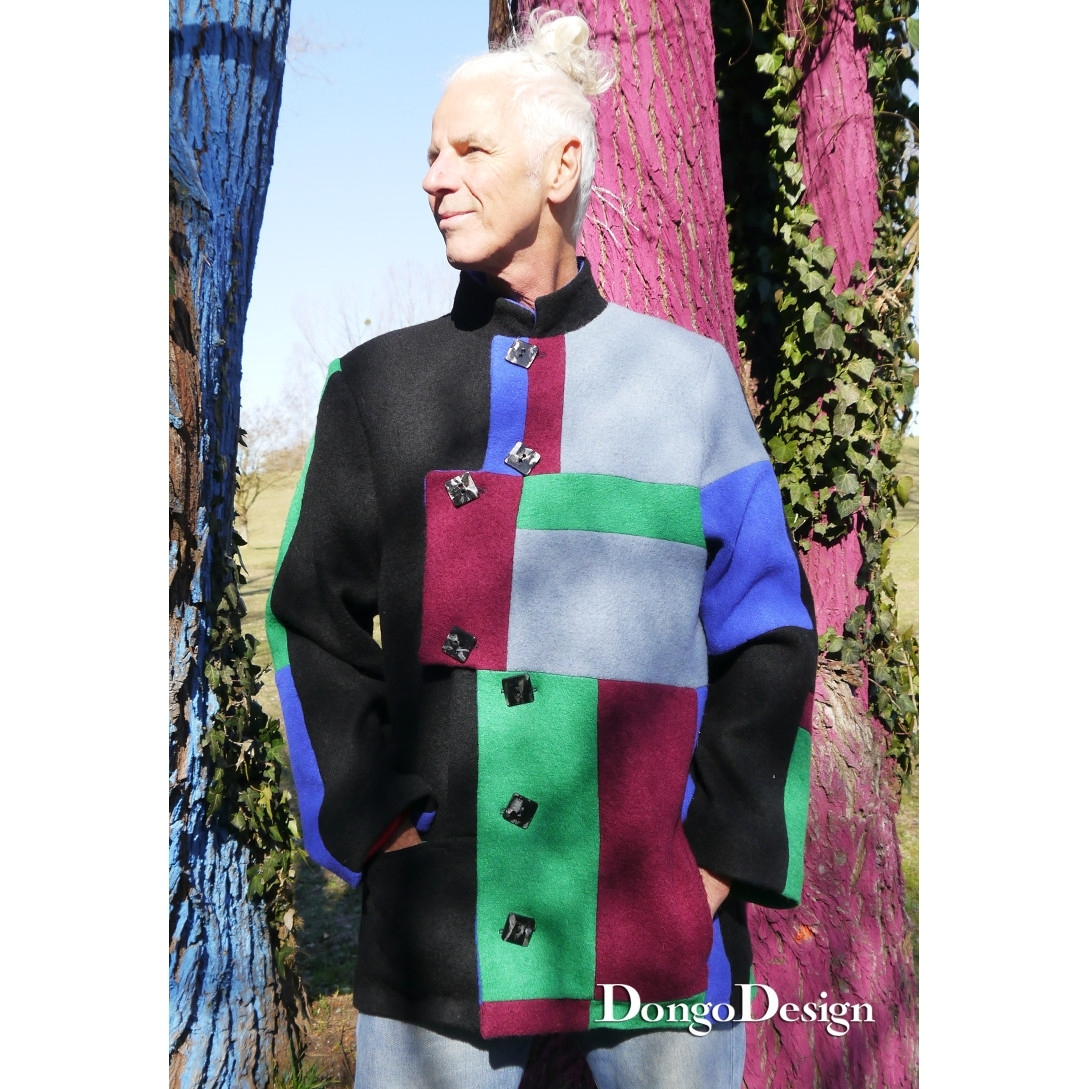 E-Book DongoDesign Herren Walkjacke Piet von Stoffe Hemmers