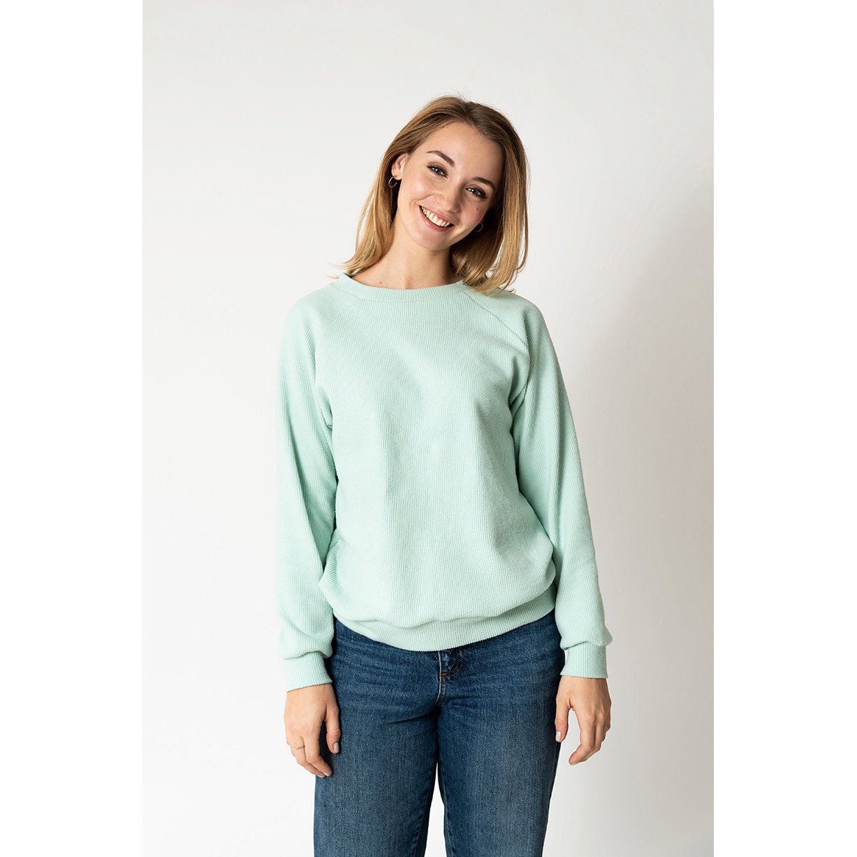 E-Book FashionTamTam Raglan-Pullover Damen von Stoffe Hemmers