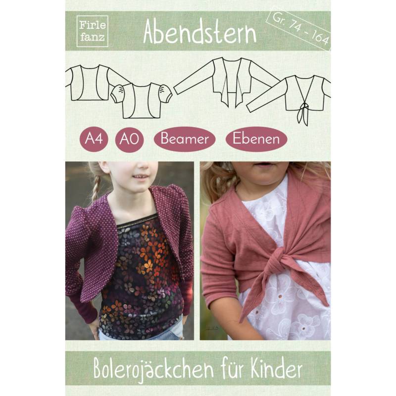 E-Book Firlefanz Bolero-Jäckchen Abendstern Kinder von Stoffe Hemmers