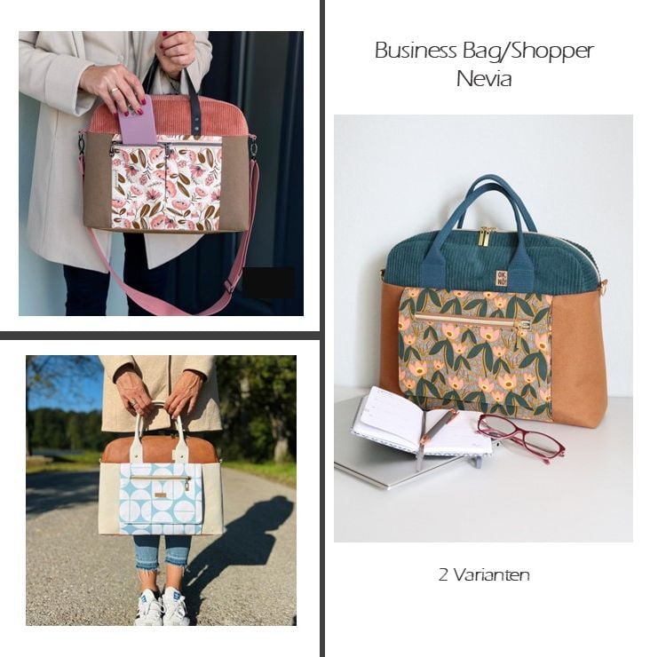 E-Book Frau Schnitte Business Bag / Shopper Nevia von Stoffe Hemmers