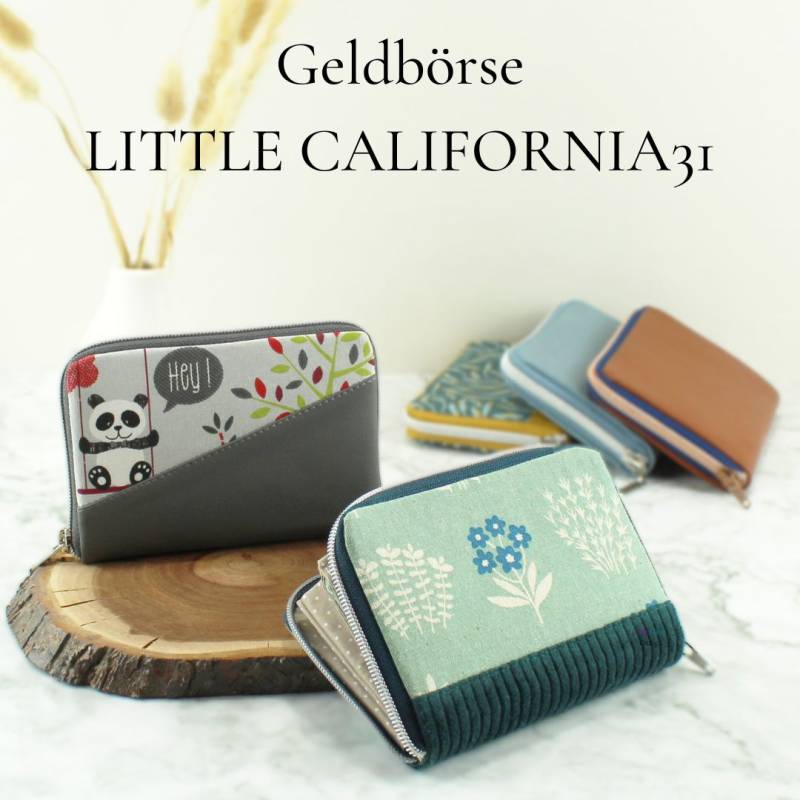 E-Book LilaMint Design Geldbörse Little California31 von Stoffe Hemmers