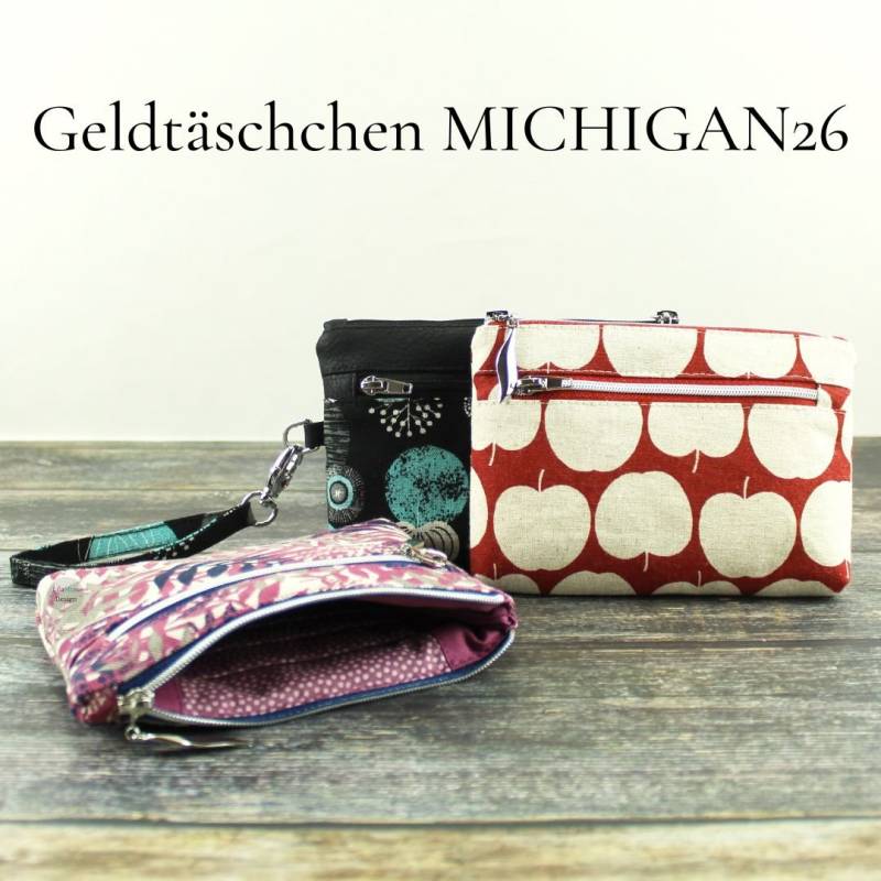 E-Book LilaMint Design Geldtäschchen Michigan26 von Stoffe Hemmers