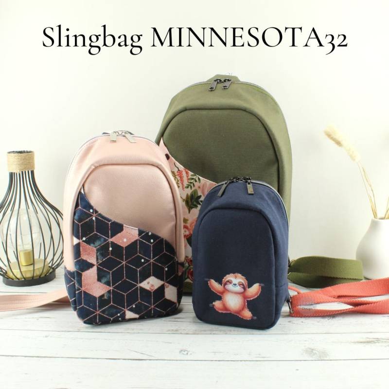 E-Book LilaMint Design Slingbag Minnesota32 Kombi von Stoffe Hemmers