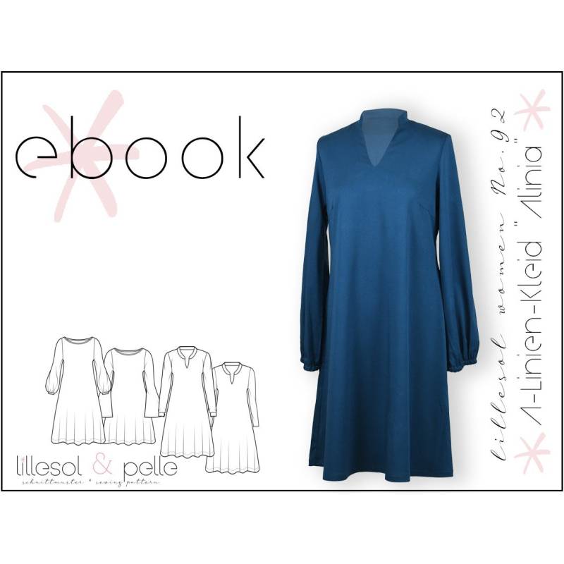 E-Book Lillesol & Pelle A-Linien-Kleid Alinia von Stoffe Hemmers