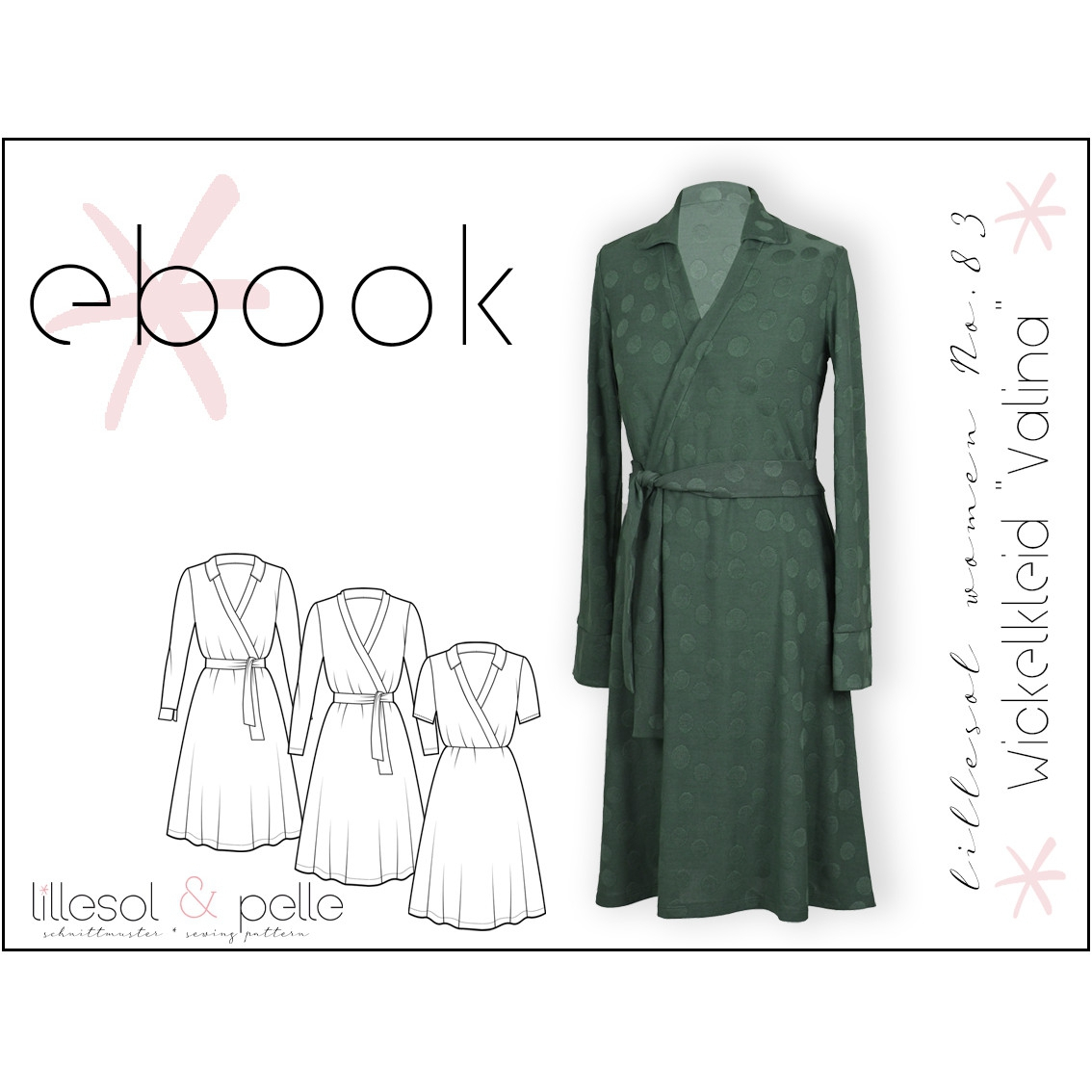 E-Book Lillesol & Pelle Wickelkleid Valina von Stoffe Hemmers