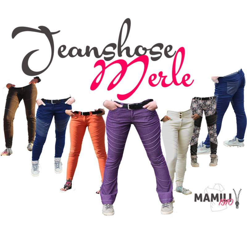 E-Book Mamili1910 Skinny & Bootcut Paket Jeanshose Merle von Stoffe Hemmers