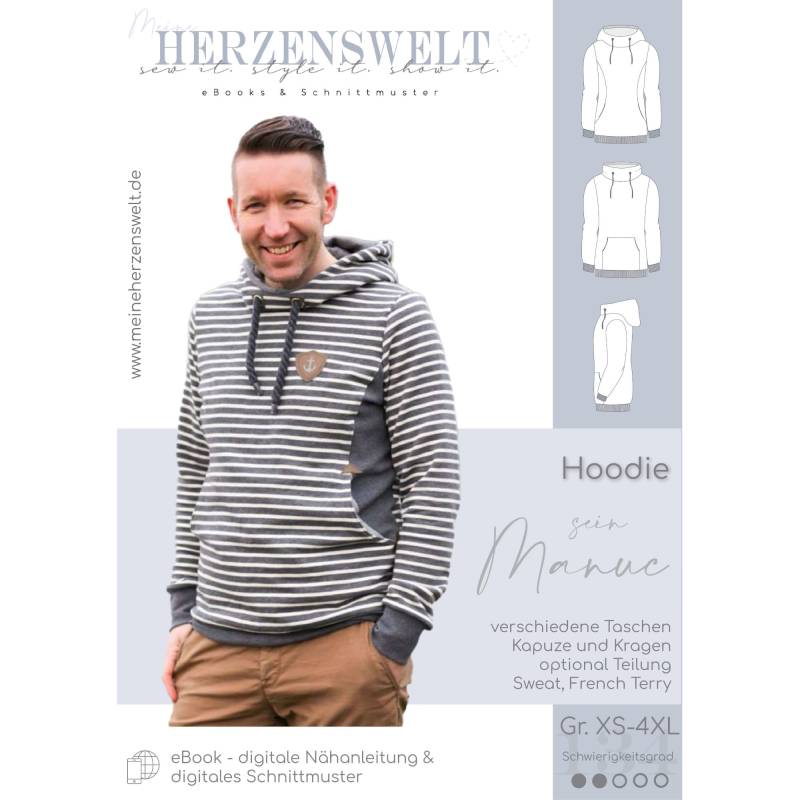 E-Book Meine Herzenswelt Herren Hoodie Sein Manuc von Stoffe Hemmers