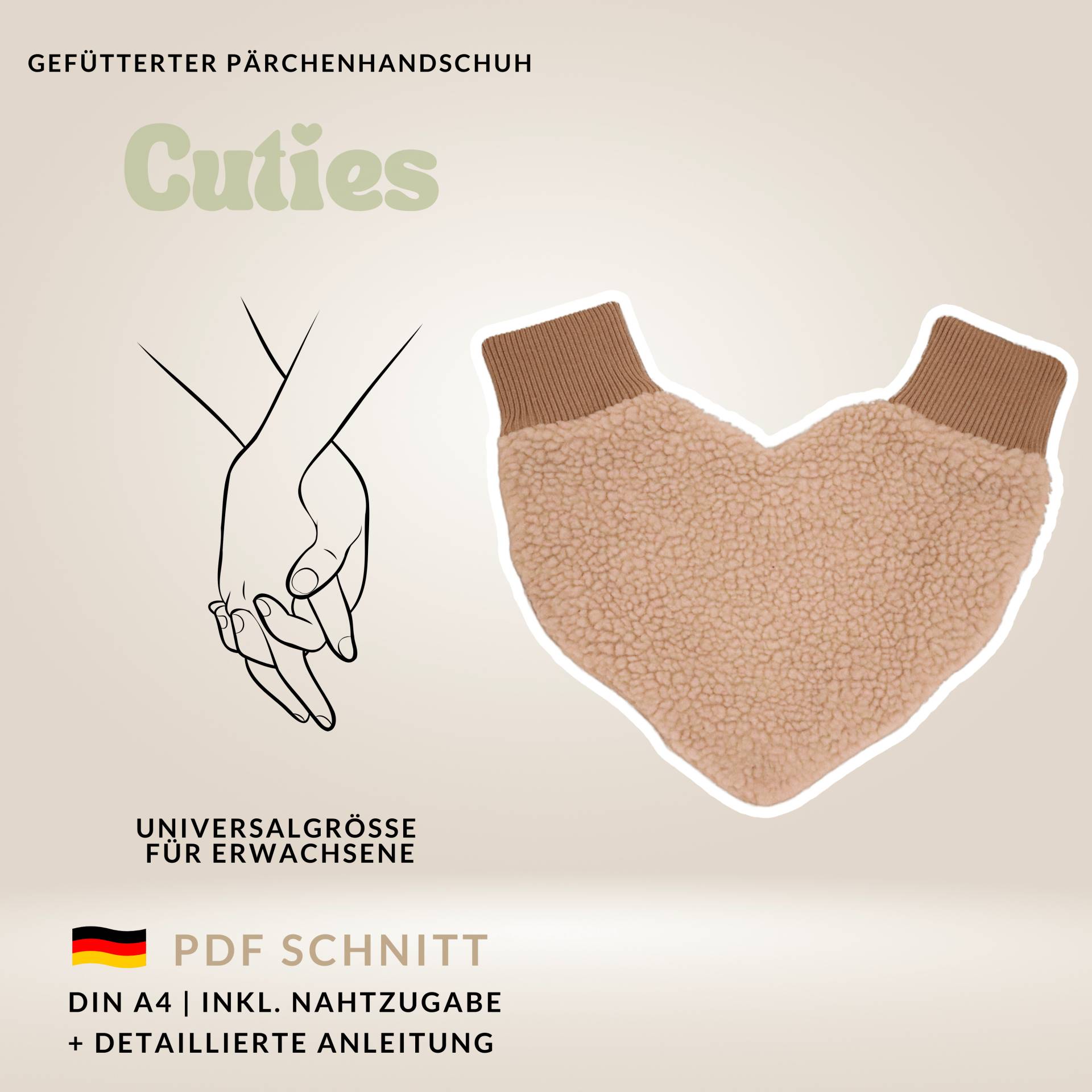 E-Book Moreauthentic Pärchenhandschuh Cuties von Stoffe Hemmers