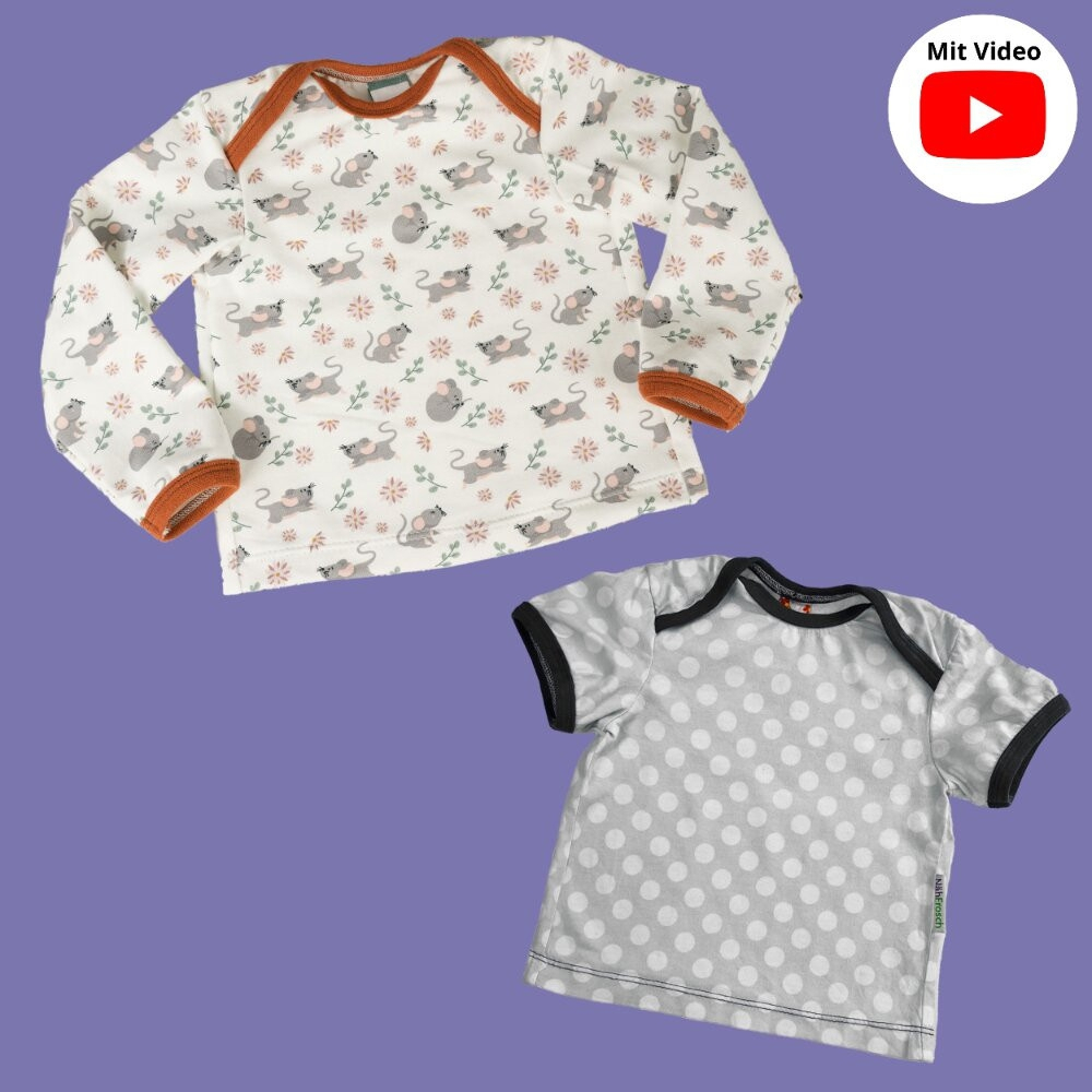 E-Book Nähfrosch Babyshirt Kerdil von Stoffe Hemmers