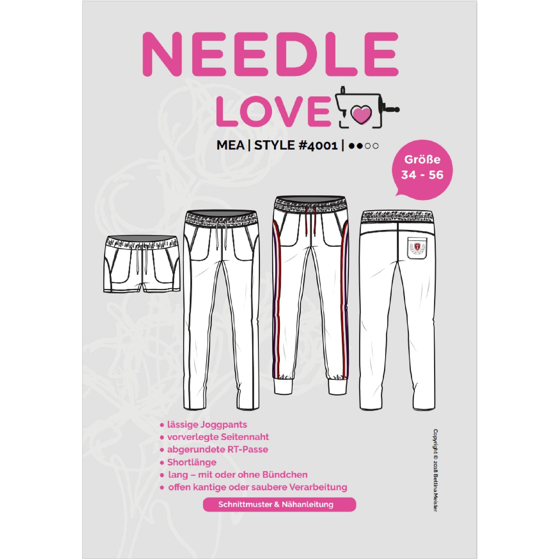 E-Book Needle Love Jogginghose MEAjogpants von Stoffe Hemmers