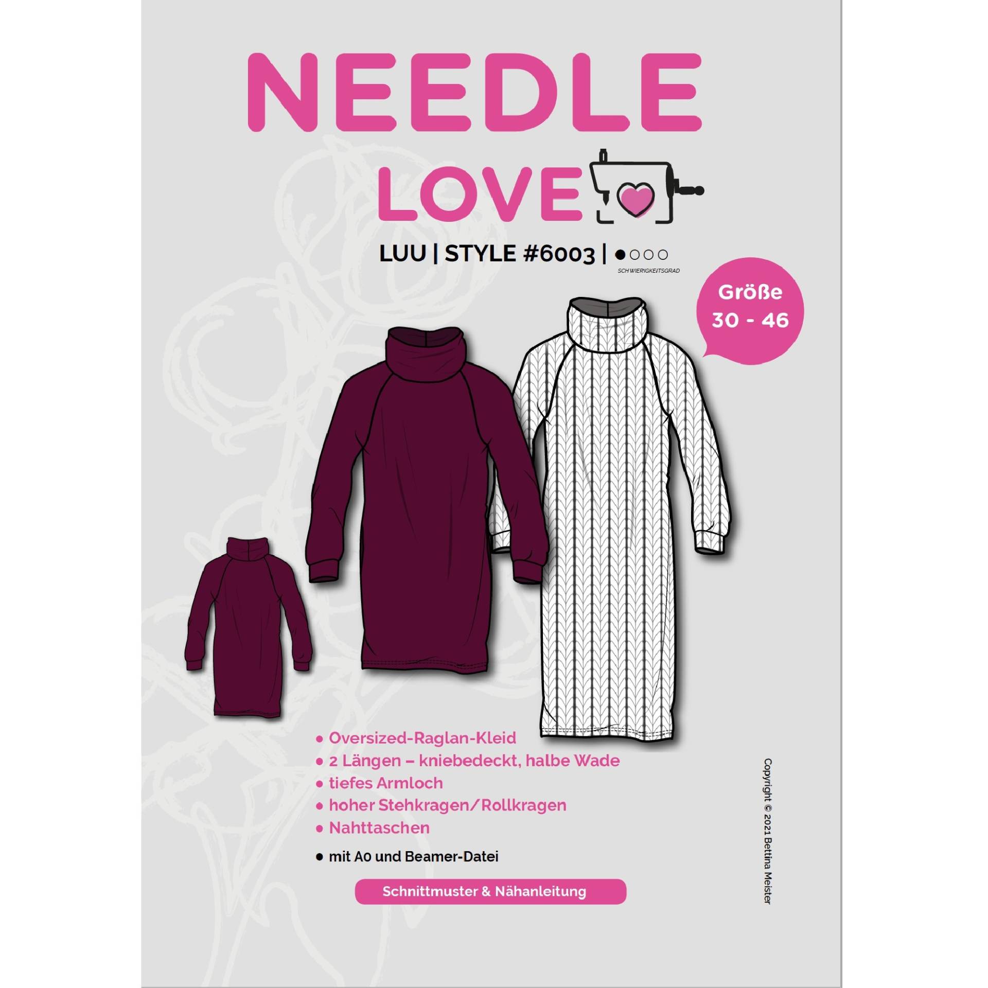 E-Book Needle Love Kleid LUUdress von Stoffe Hemmers