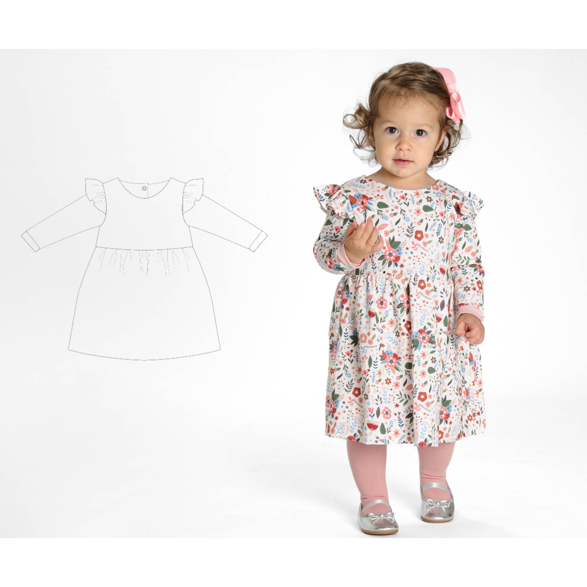 E-Book Patternforkids Babykleid Ella von Stoffe Hemmers