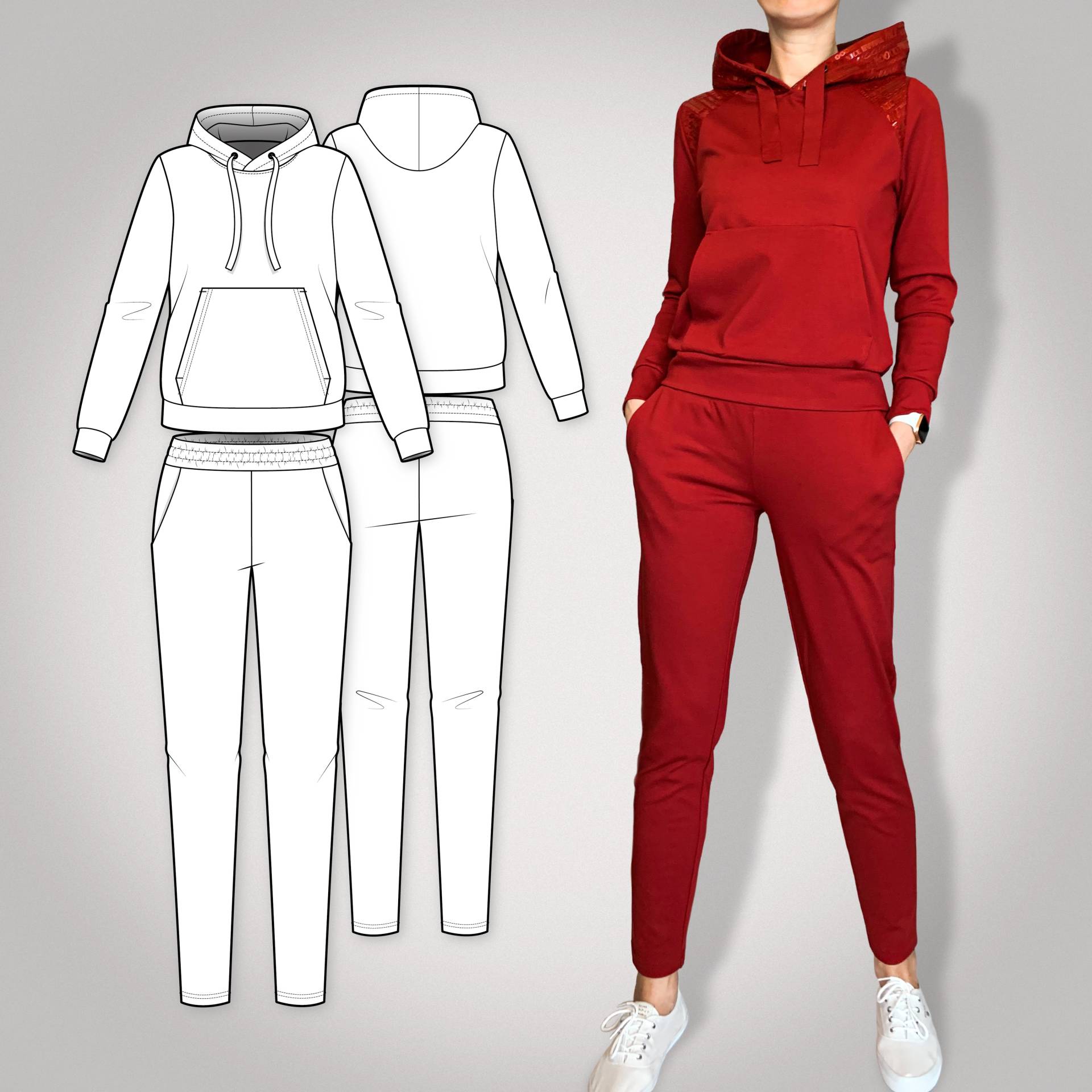 E-Book PrimaRimma Hoodie & Jogger / Loungewear von Stoffe Hemmers