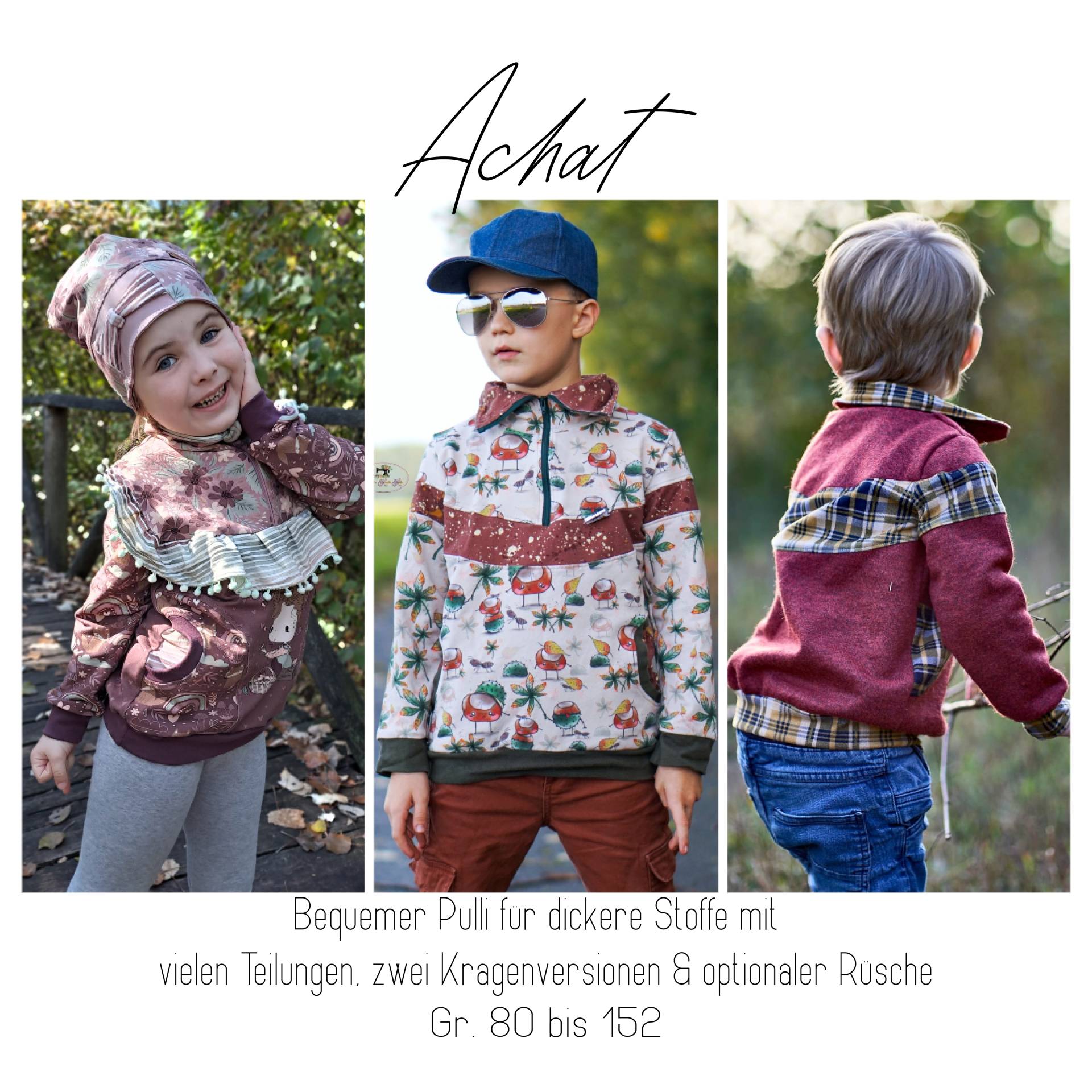 E-Book Rosalieb & Wildblau Achat Pullover Kids von Stoffe Hemmers