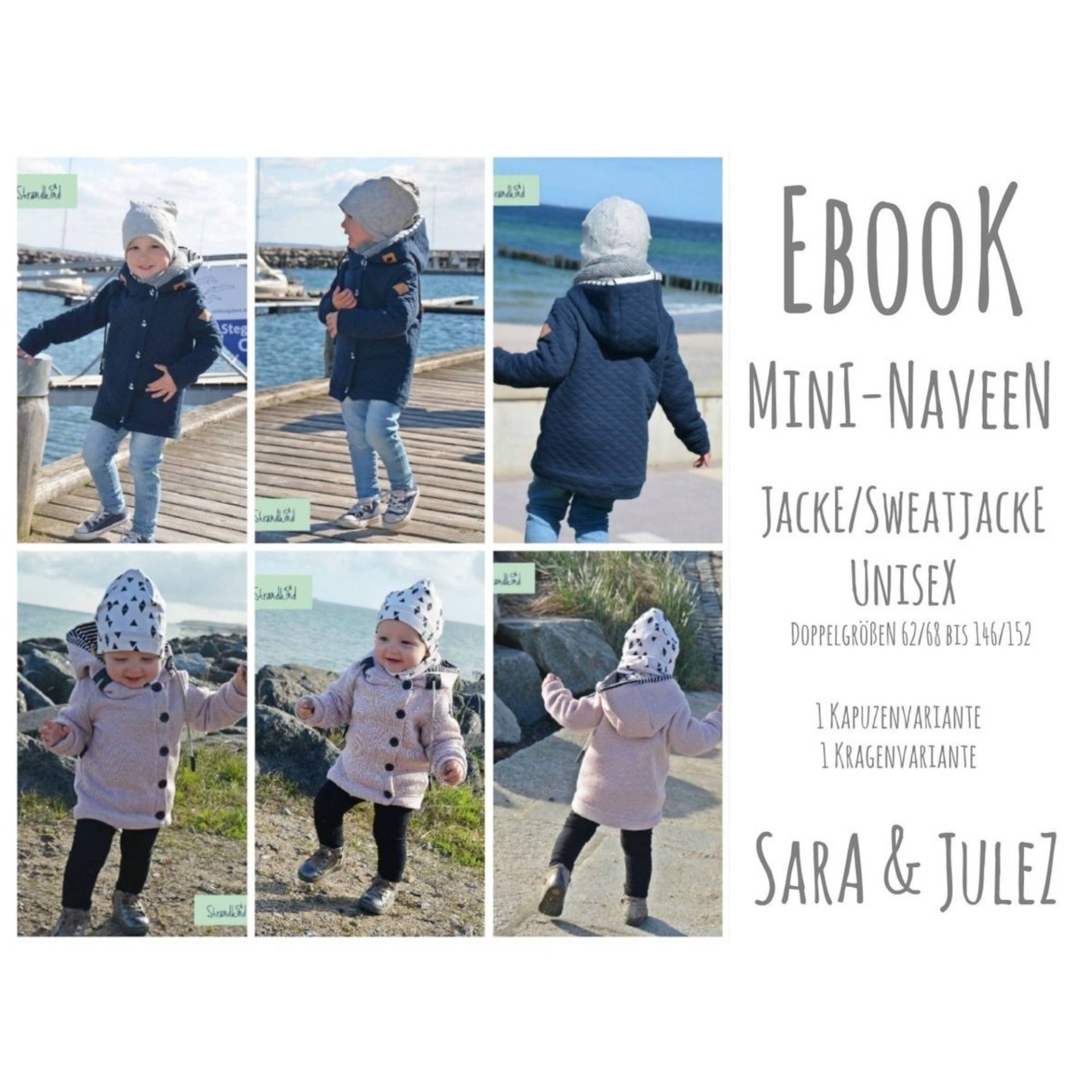 E-Book Sara & Julez Sweat-Jacke Mini Naveen von Stoffe Hemmers