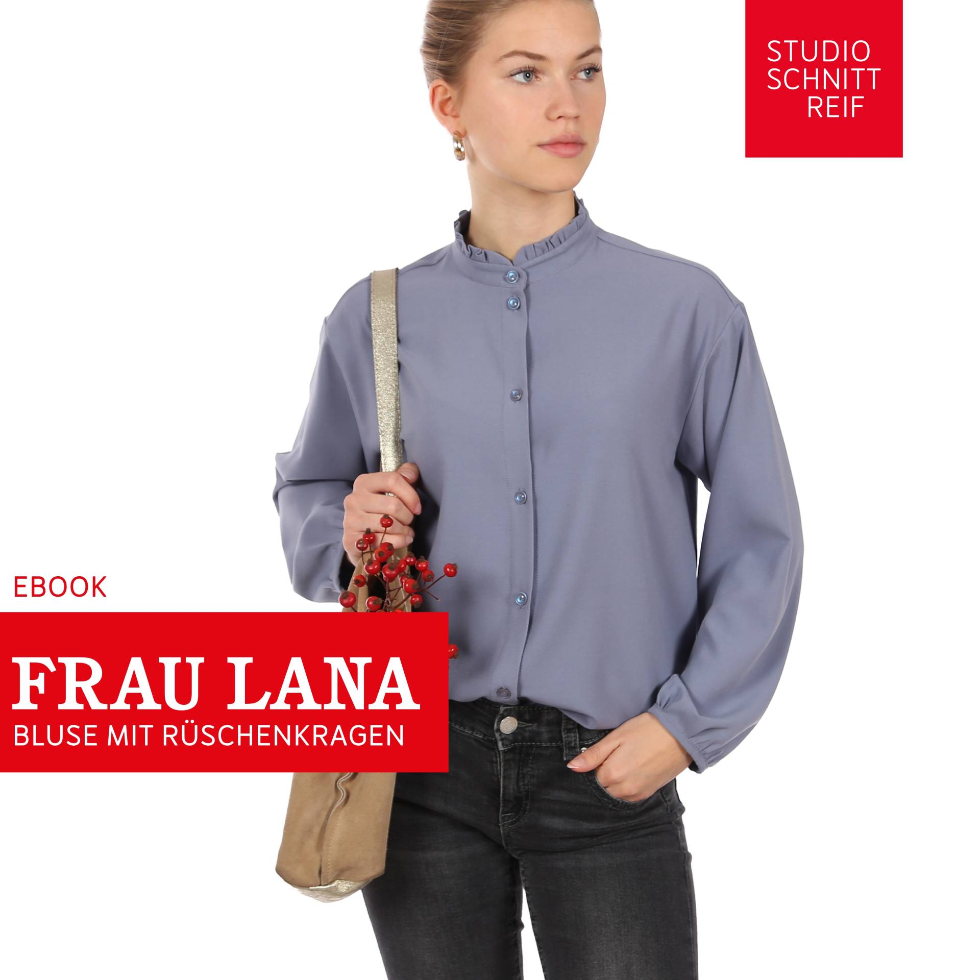 E-Book Studio Schnittreif Frau Lana Bluse von Stoffe Hemmers