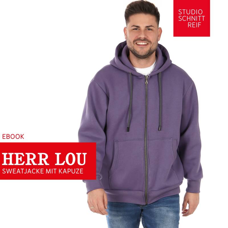 E-Book Studio Schnittreif Herr Lou Sweatjacke von Stoffe Hemmers