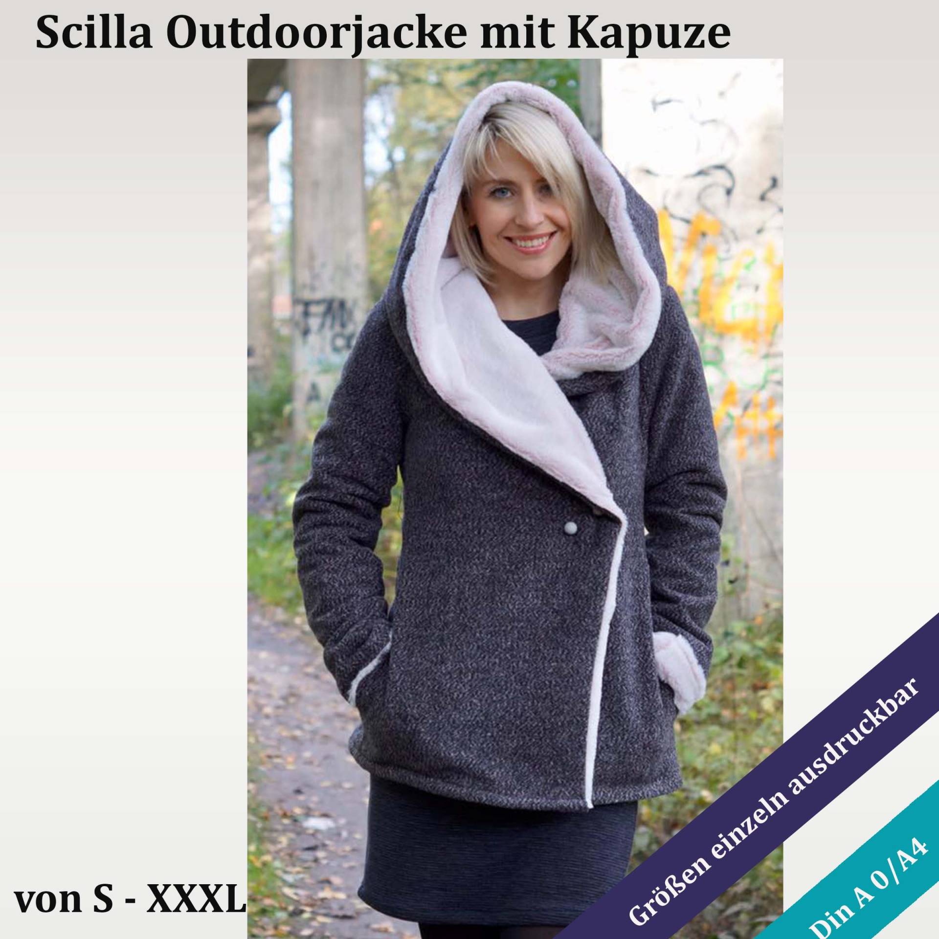 E-Book Unendlich Schön - Kapuzenjacke Scilla von Stoffe Hemmers