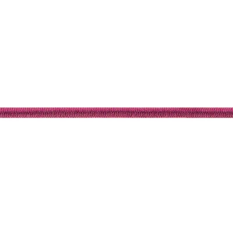 Elastic-Kordel 3 mm fuchsia von Stoffe Hemmers