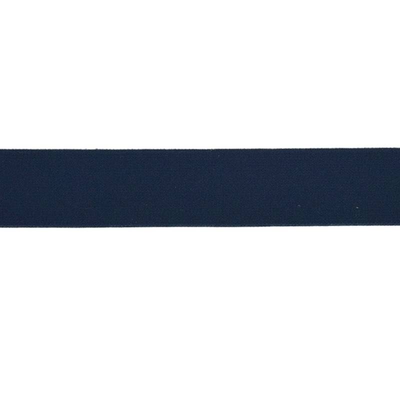 Elastikband uni 3cm, marine von Stoffe Hemmers