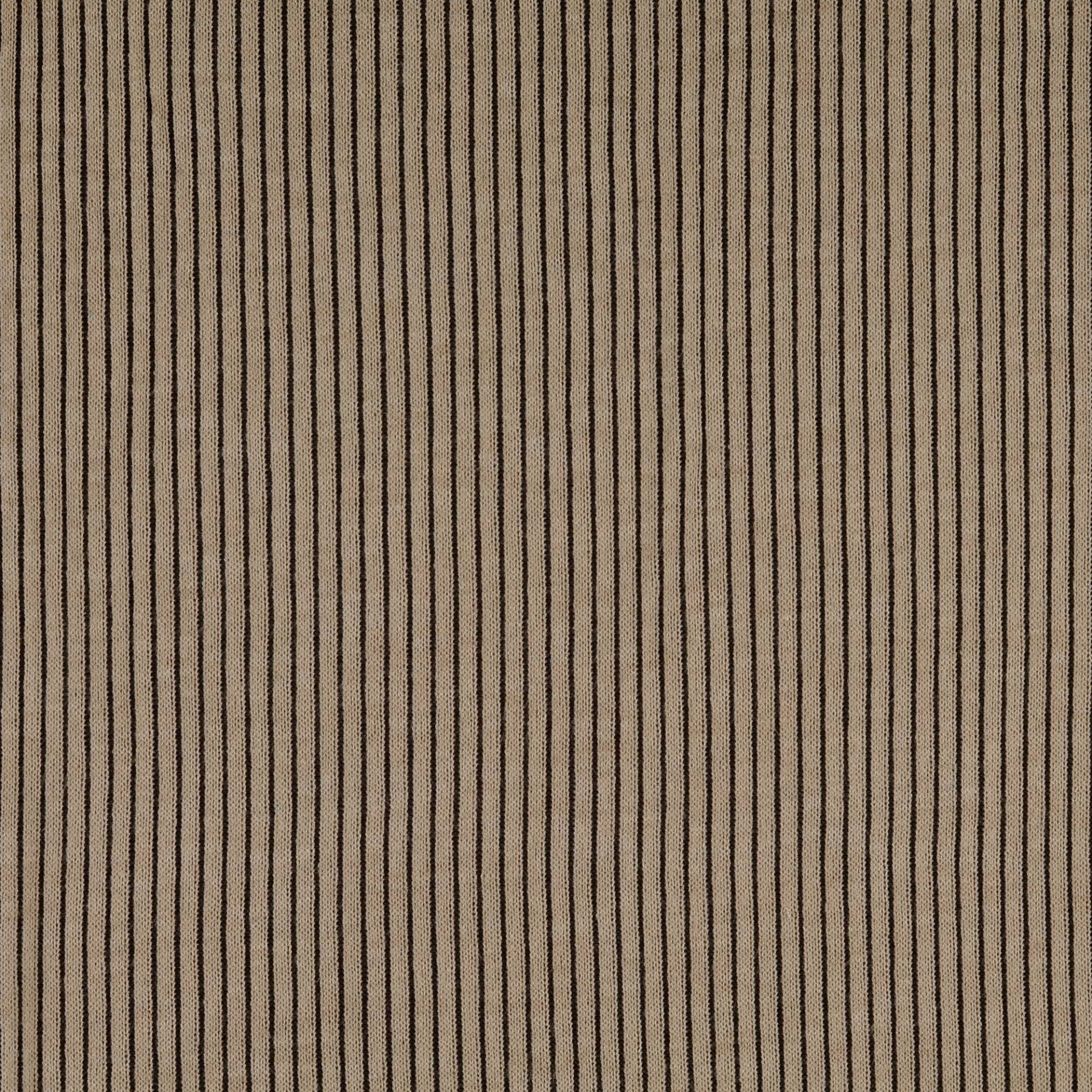 Feinstrickstoff Stripes, sand von Stoffe Hemmers