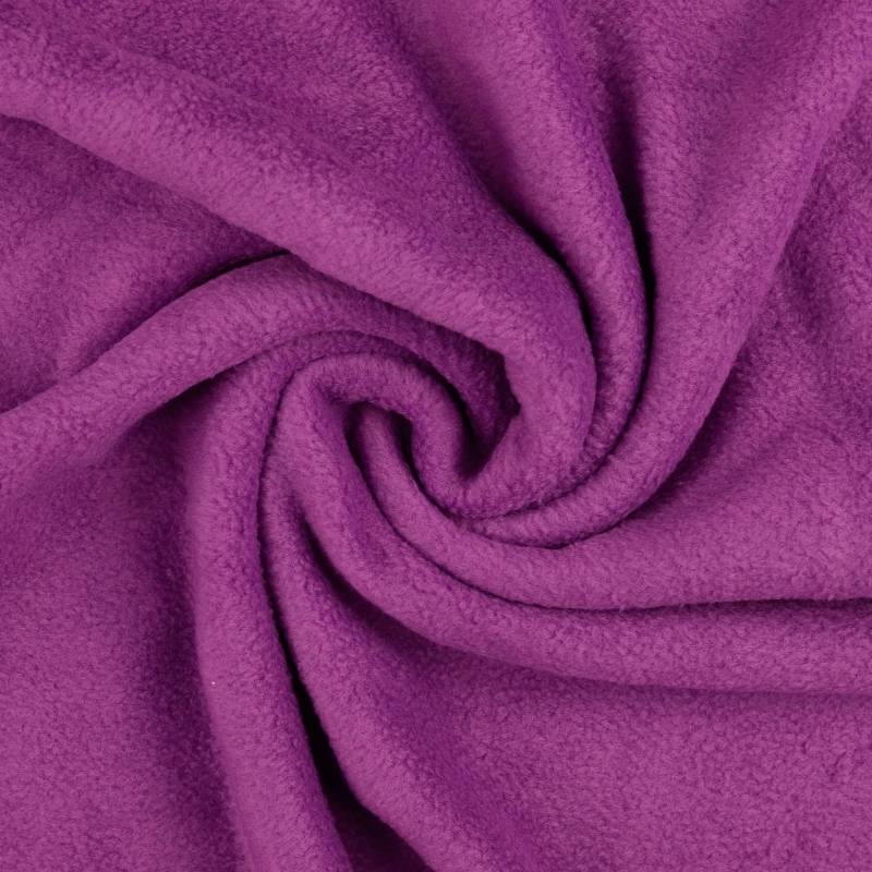 Fleece Antipilling lila von Stoffe Hemmers