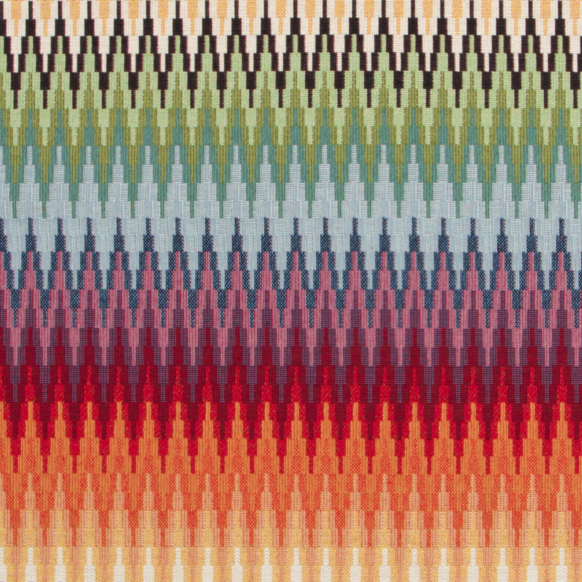 Dekostoff Gobelinstoff Colorful Zig Zag von Stoffe Hemmers