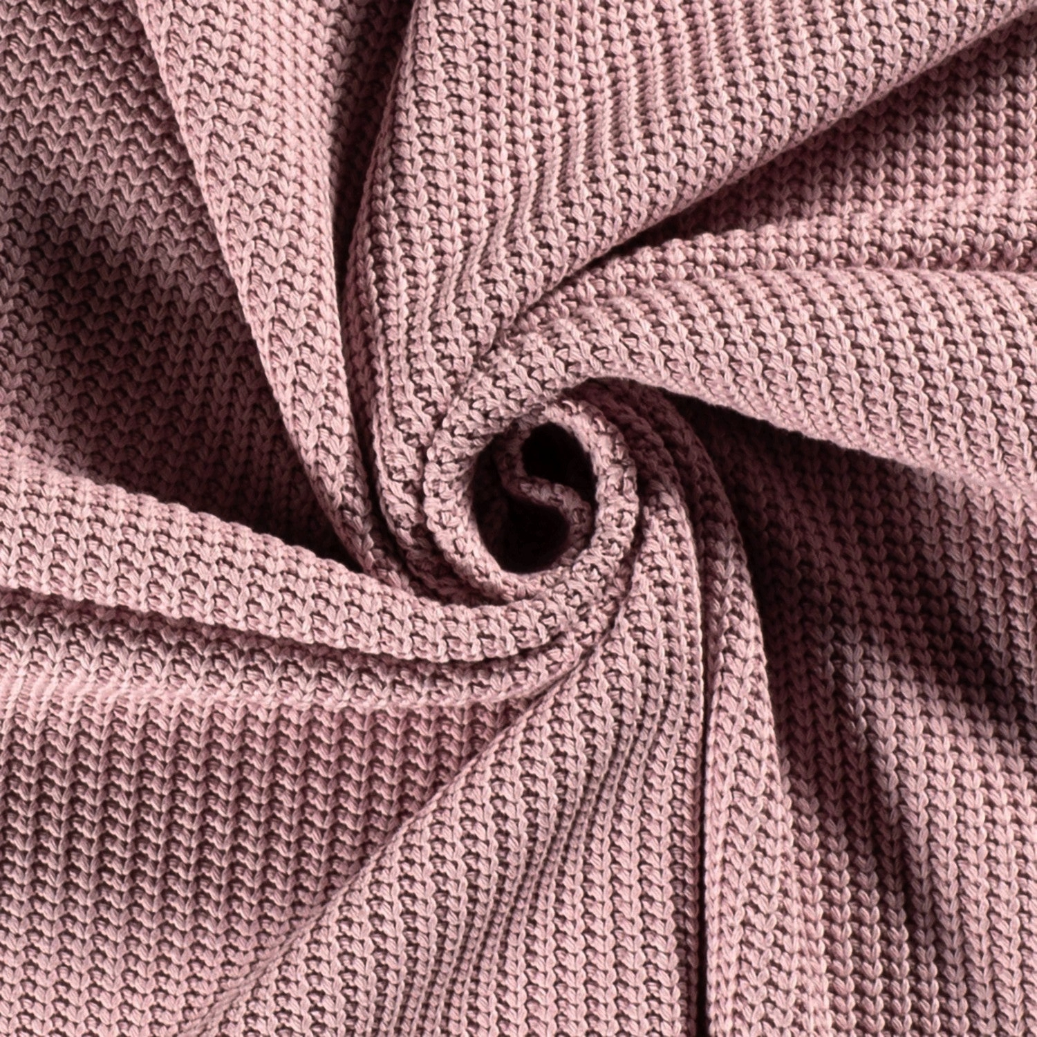 Grobstrickstoff Seemannsstrick, rosa Grobstrickstoff Seemannsstrick, rosa von Stoffe Hemmers