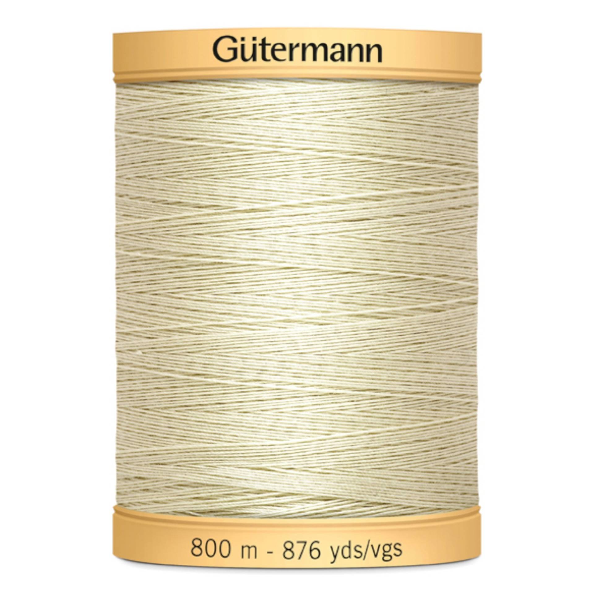 Gütermann C NE 50 Baumwollgarn 800 m, creme von Stoffe Hemmers