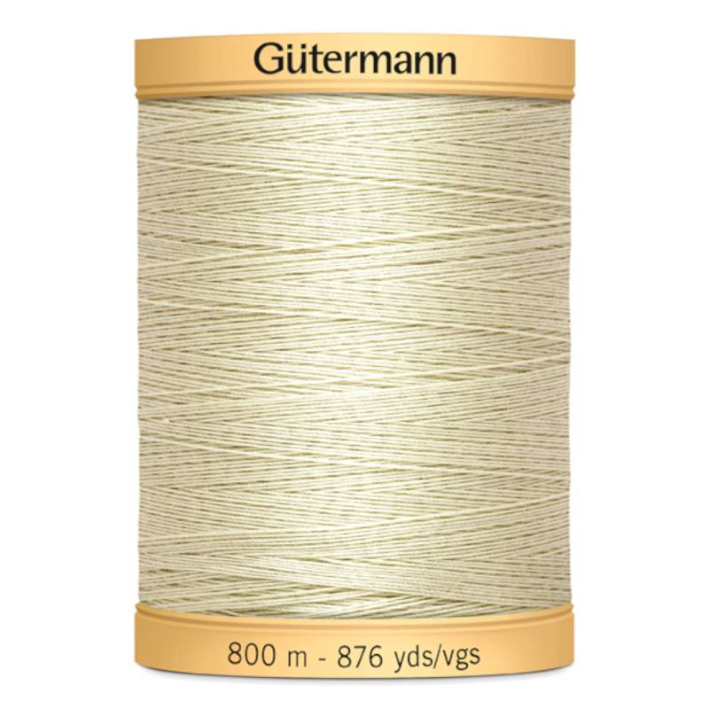 Gütermann C NE 50 Baumwollgarn 800 m, creme von Stoffe Hemmers